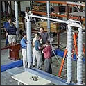 Picture of shake table actuators