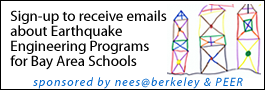 Sign-up for emails about Earthquake Engineering Program to East Bay Schools