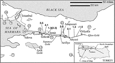 Kocaeli Izmit Turkey Mw 7 4 Earthquake