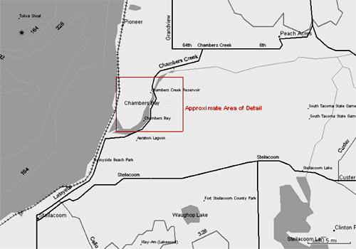 Chambers Bay map