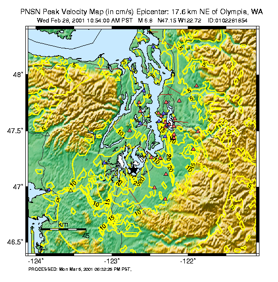 figure 4 - map of Seattle area